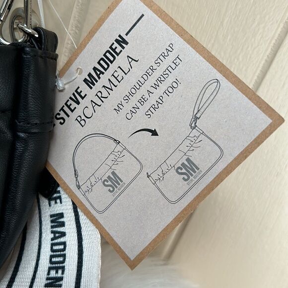 NWT Steve Madden (BCARMELA) Crossbody/Wristlet - Purple - Picture 9 of 11